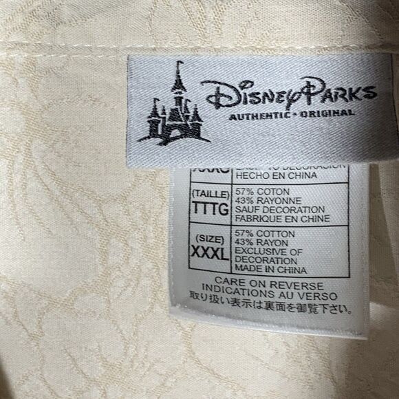Walt Disney World Mickey Mouse in Paradise All Play And No Work Shirt (XXXL) - Picture 2 of 6
